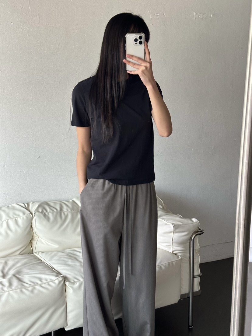 LE VASE韓國直郵實拍女士新品職業熱賣人氣推薦26春夏T恤LE VASET恤圖色3