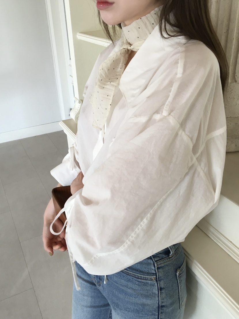 LEGACY韓國代購女裝新品職業熱賣真品休閑襯衫蕾絲衫褶皺LEGACY襯衫/蕾絲衫