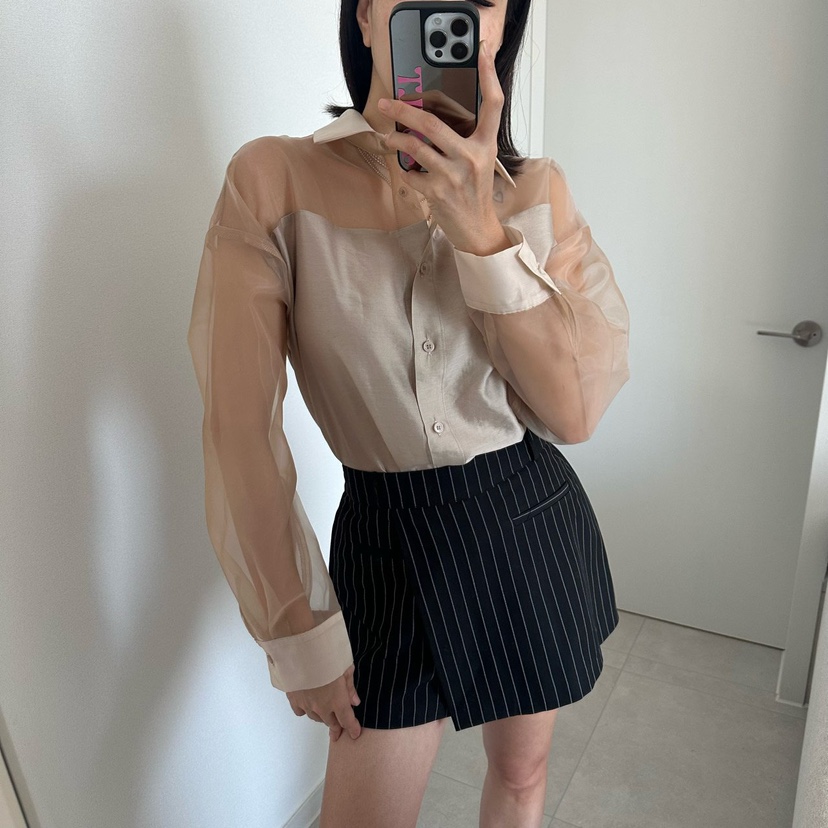 SOUIT韓國代購女裝新款休閑26春夏人氣推薦時尚熱賣職業裙褲SOUIT by mabel-L裙褲