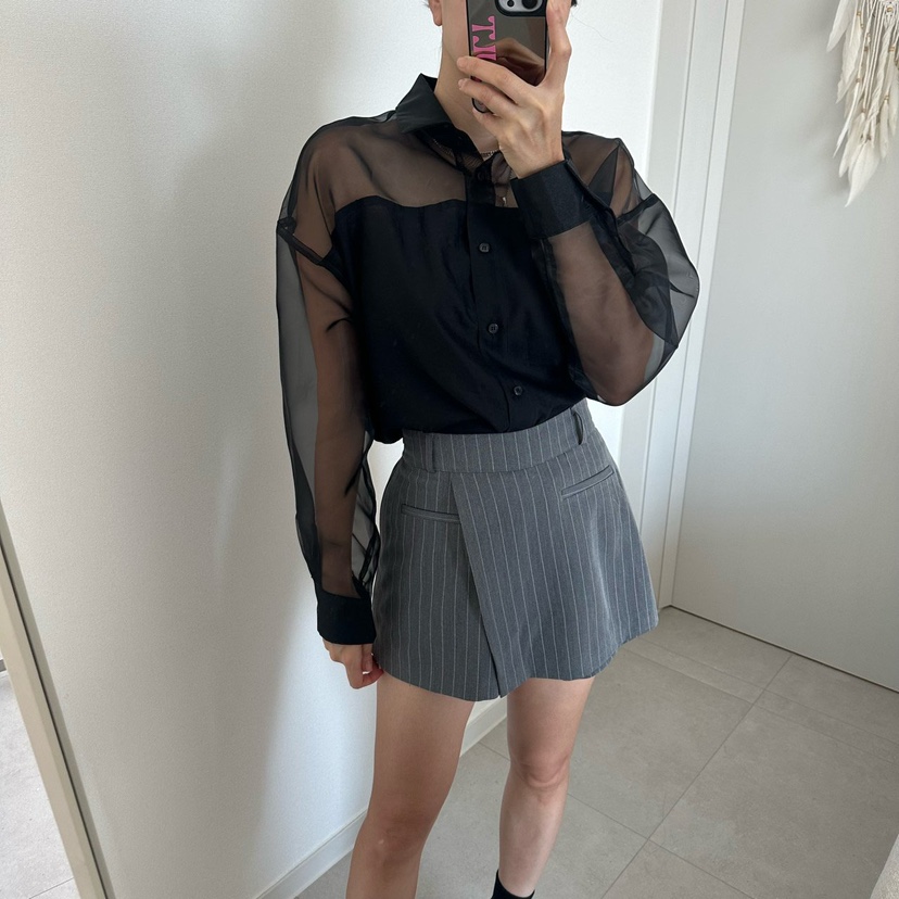 SOUIT韓國代購女裝新款休閑26春夏人氣推薦時尚熱賣職業裙褲SOUIT by mabel-L裙褲