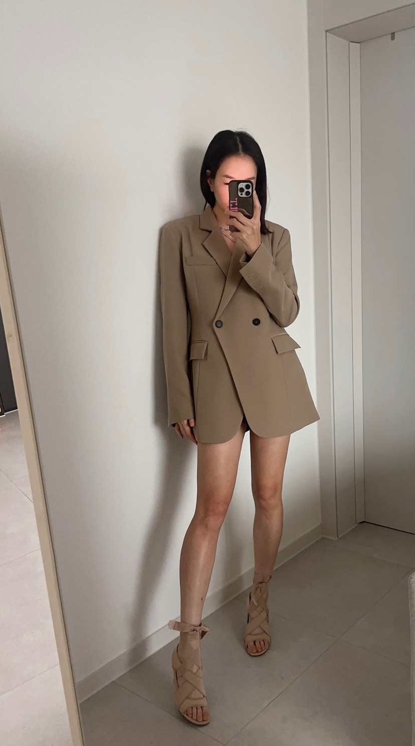 SOUIT韓國東大門代購女士新品熱賣推薦休閑人氣26春夏夾克SOUIT by mabel-L夾克