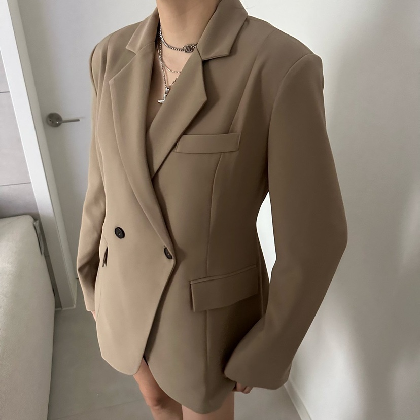 SOUIT韓國東大門代購女士新品熱賣推薦休閑人氣26春夏夾克SOUIT by mabel-L夾克