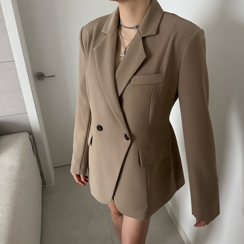 SOUIT韓國東大門代購女士新品熱賣推薦休閑人氣26春夏夾克SOUIT by mabel-L夾克圖色2