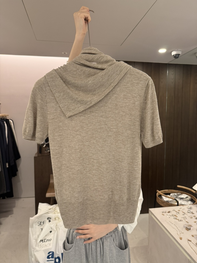 LEGACY韓國代購女士新品26春夏人氣職業推薦熱賣T恤羊毛圍巾LEGACYT恤