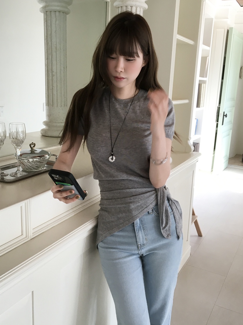 LEGACY韓國代購女士新品26春夏人氣職業推薦熱賣T恤羊毛圍巾LEGACYT恤