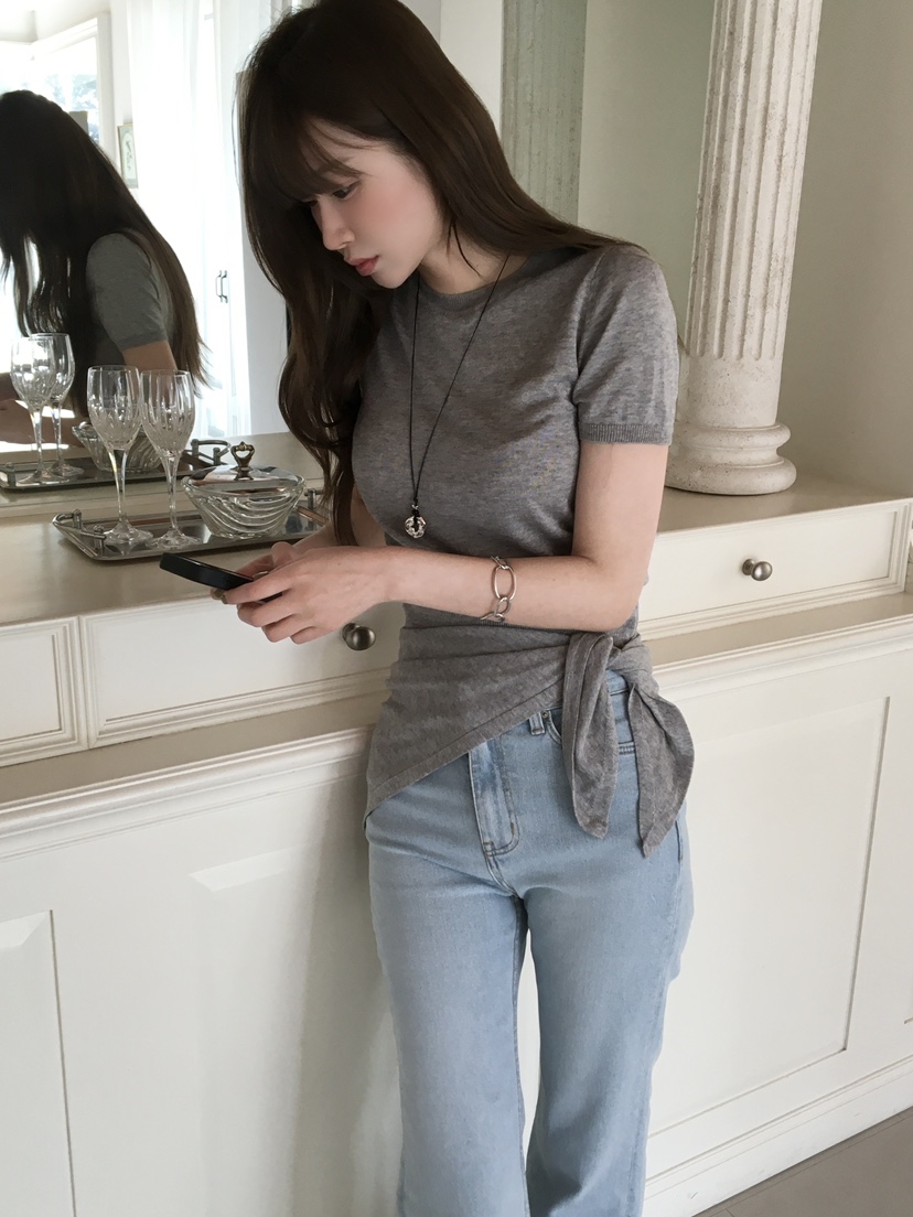 LEGACY韓國代購女士新品26春夏人氣職業推薦熱賣T恤羊毛圍巾LEGACYT恤