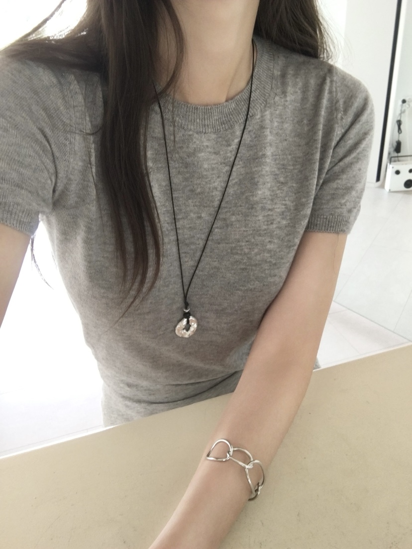 LEGACY韓國代購女士新品26春夏人氣職業推薦熱賣T恤羊毛圍巾LEGACYT恤