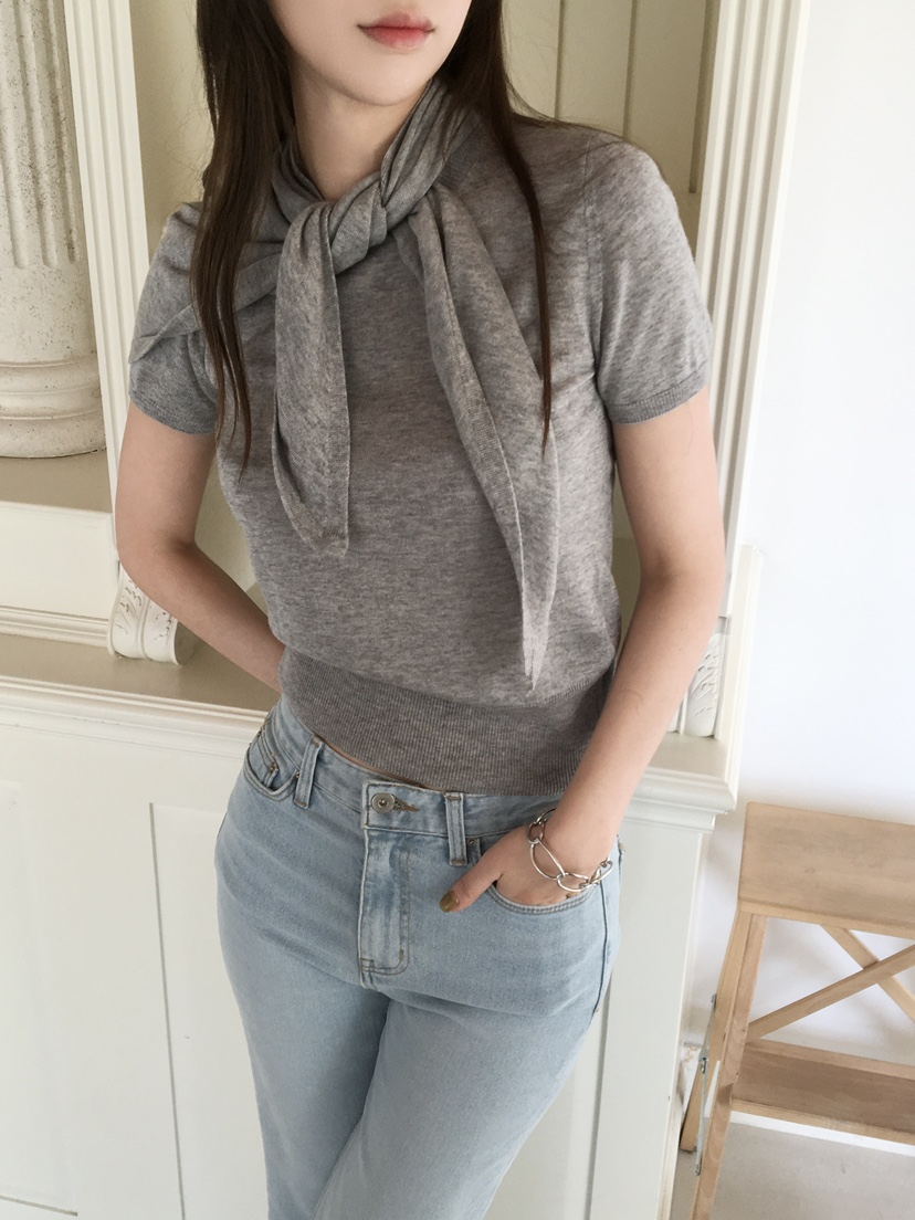 LEGACY韓國代購女士新品26春夏人氣職業推薦熱賣T恤羊毛圍巾LEGACYT恤