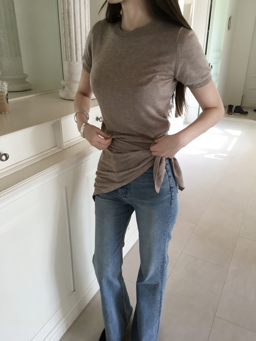 LEGACY韓國代購女士新品26春夏人氣職業推薦熱賣T恤羊毛圍巾LEGACYT恤