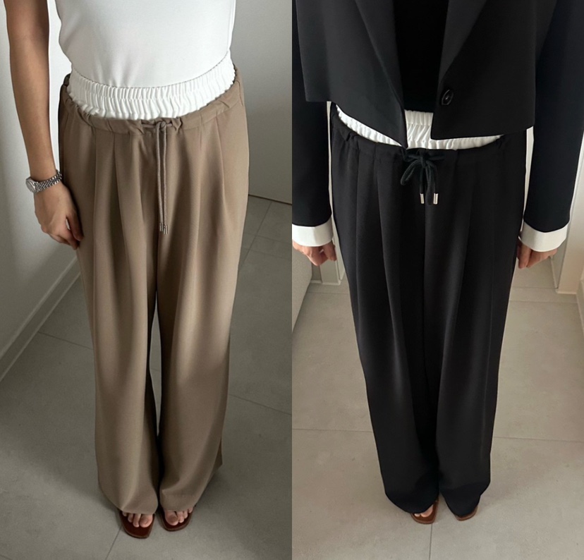 SOUIT韓國東大門代購女士新品時尚人氣休閑熱賣推薦休閑褲SOUIT by mabel-L休閑褲