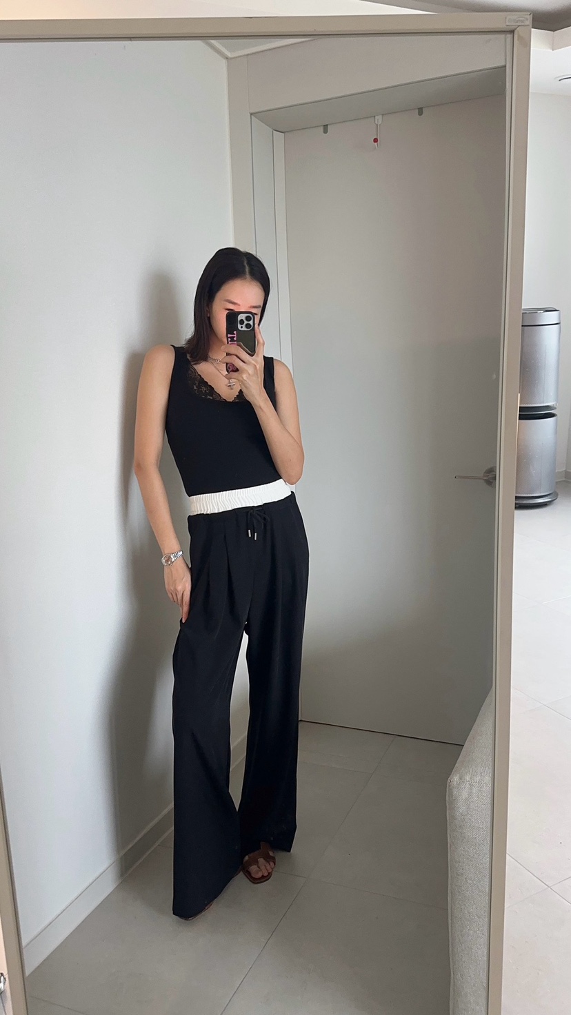 SOUIT韓國東大門代購女士新品時尚人氣休閑熱賣推薦休閑褲SOUIT by mabel-L休閑褲