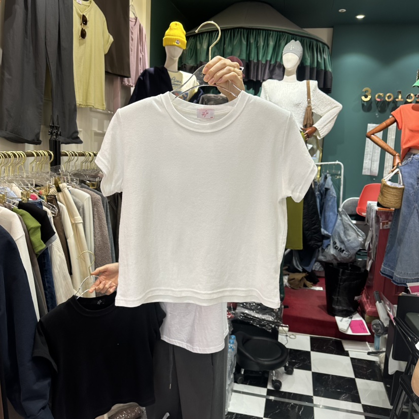 3COLOR韓國代購女士新品推薦T恤Three colorT恤圖色1