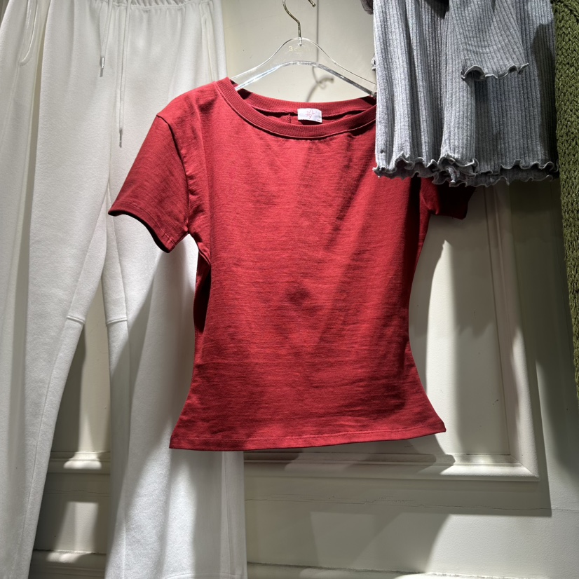 3COLOR韓國直郵實拍女士新品熱賣T恤Three colorT恤圖色3