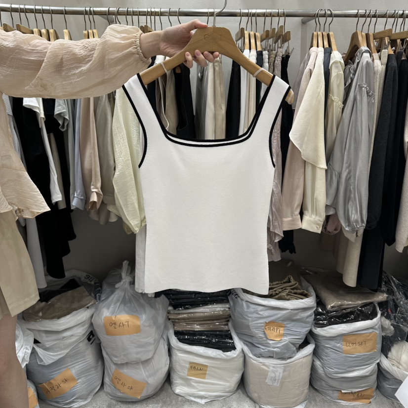 G.I-L韓國東大門代購女裝新品推薦熱賣時尚職業吊帶背心G.I-L吊帶/背心圖色1