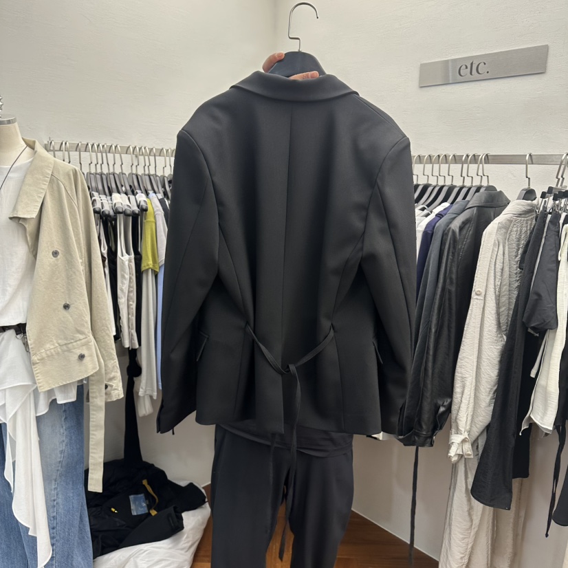 MOANA/ETC韓國東大門代購女裝新款人氣26春夏時尚夾克系帶MOANA/ETC夾克