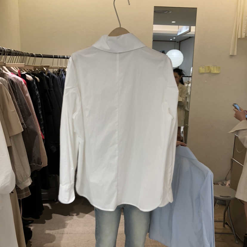 W AND J韓國代購女裝新品推薦人氣熱賣時尚26春夏襯衫蕾絲衫W AND J襯衫/蕾絲衫