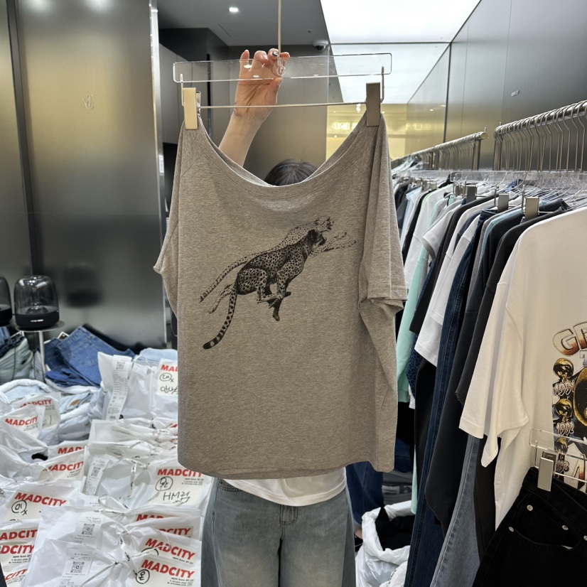 MADCITY/SAGAFURS東大門代購女士新品職業真品T恤不含腰帶MADCITY/SAGAFURST恤圖色2