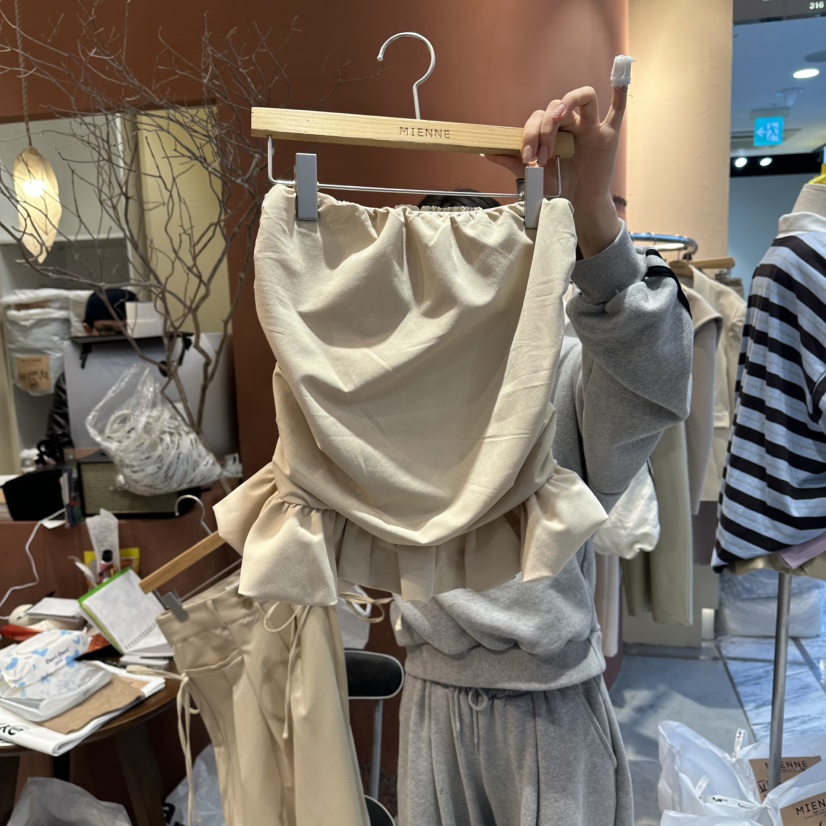 MIENNE韓國東大門代購女士新款時尚人氣熱賣職業吊帶背心MIENNE吊帶/背心圖色2