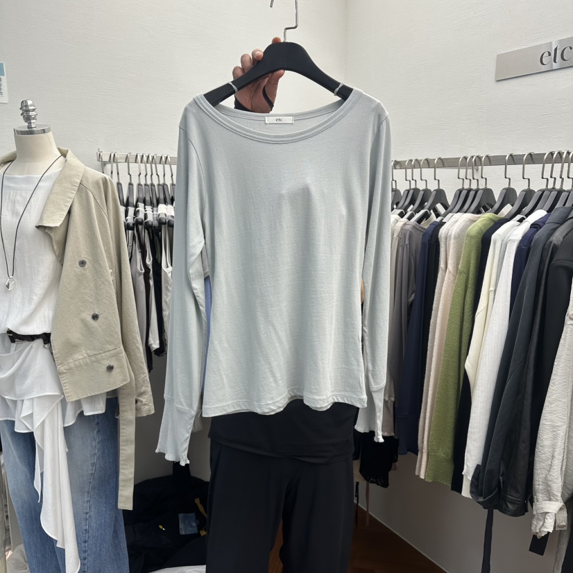 MOANA/ETC韓國直郵女士新品推薦職業熱賣時尚人氣長袖T恤MOANA/ETC長袖T恤圖色5