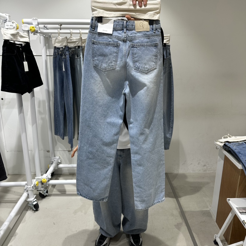 RPM/OVMUTE韓國東大門代購女士新款休閑熱賣時尚推薦牛仔褲RPM/OVMUTE牛仔褲