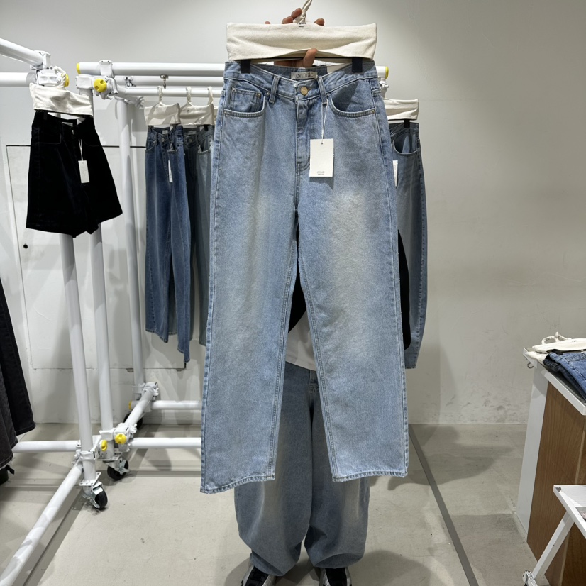 RPM/OVMUTE韓國東大門代購女士新款休閑熱賣時尚推薦牛仔褲RPM/OVMUTE牛仔褲圖色1