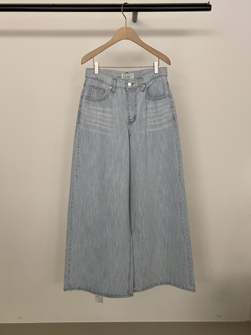 BOLD-A韓國代購女裝新品26春夏職業熱賣時尚人氣休閑牛仔褲RE BOLD牛仔褲圖色1