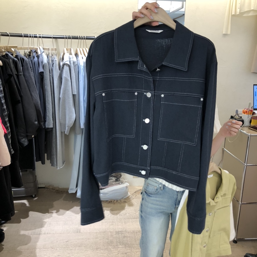 W AND J韓國東大門代購女士新款職業26春夏人氣休閑夾克W AND J夾克圖色3