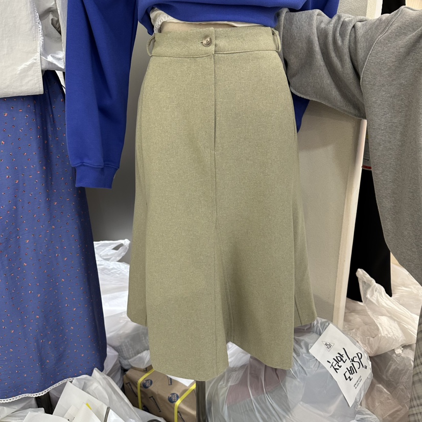 REFLAT韓國直郵女士新款休閑熱賣人氣真品時尚半身裙中短裙REFLAT半身裙/中短裙圖色1