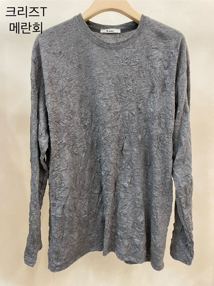 LAKE-A/KONI韓國代購女士新款職業推薦休閑長袖T恤褶皺LAKE-A/KONI長袖T恤圖色4