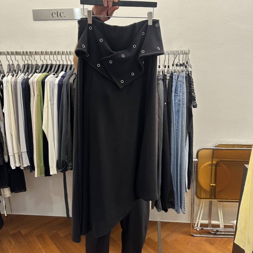 MOANA/ETC韓國直郵女裝新品人氣職業時尚熱賣長裙含腰帶MOANA/ETC長裙圖色2