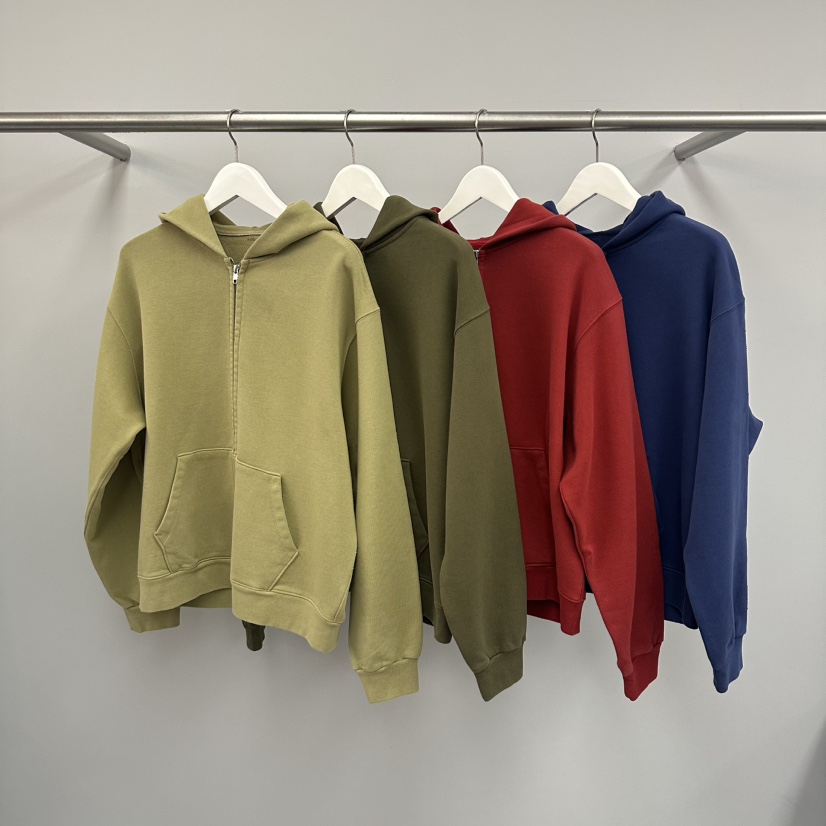 WATER/RIVER韓國直郵女士新款26春夏時尚衛衣連帽拉鏈衫WATER/RIVER衛衣