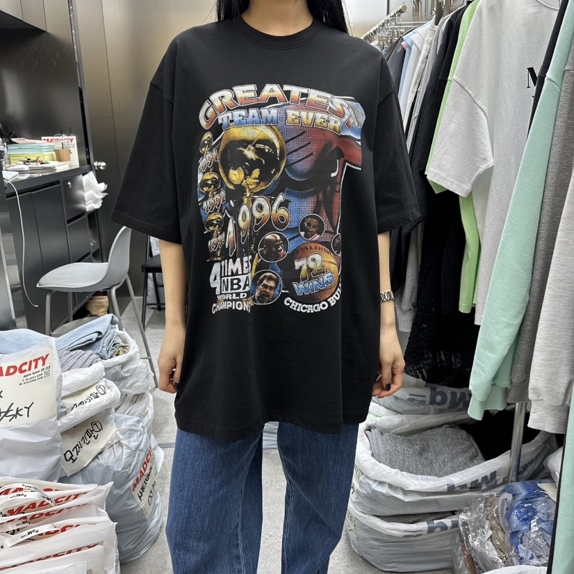 MADCITY/SAGAFURS韓國直郵實拍女裝新款人氣26春夏時尚T恤MADCITY/SAGAFURST恤圖色2