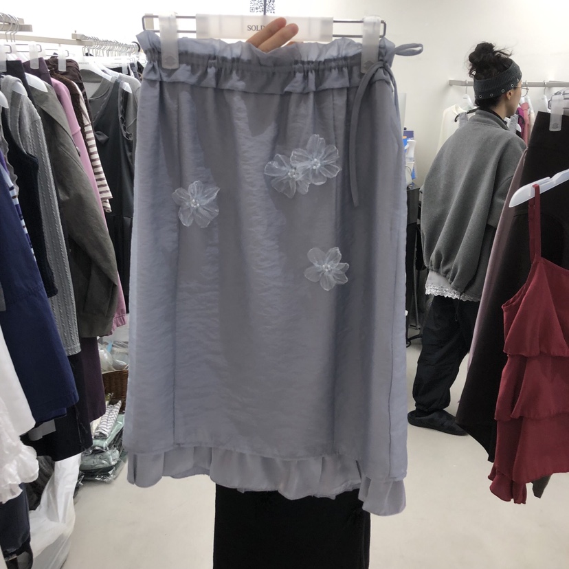 SOLD OUT韓國直郵女裝新款時尚推薦26春夏休閑半身裙中短裙SOLD OUT半身裙/中短裙圖色2