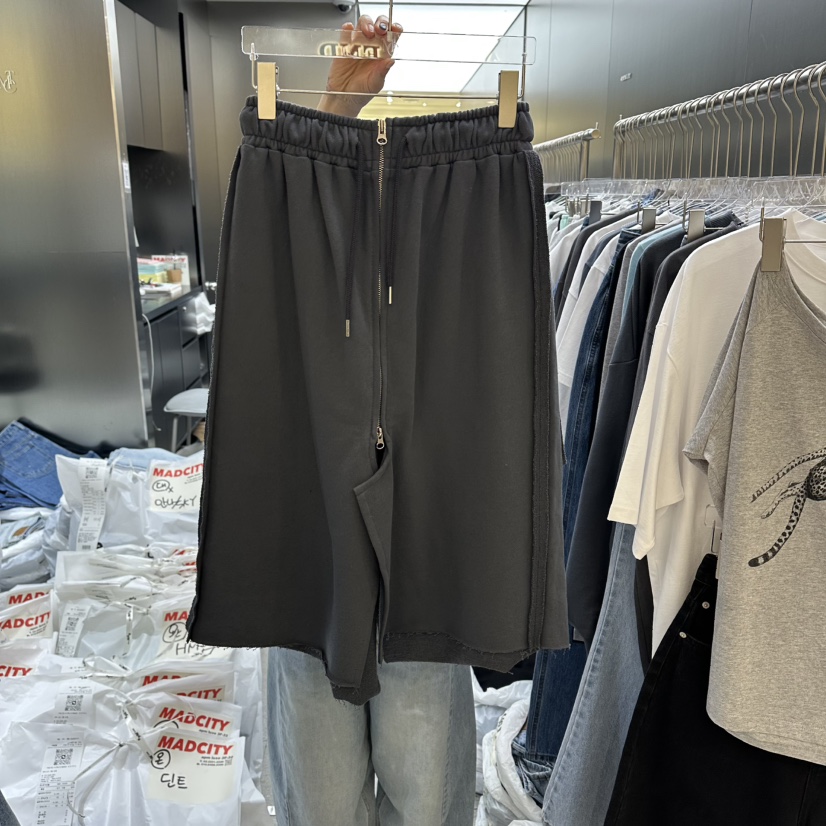 MADCITY/SAGAFURS韓國東大門直郵女士新品人氣半身裙中短裙裹身裙拉鏈MADCITY/SAGAFURS半身裙/中短裙圖色1墨色