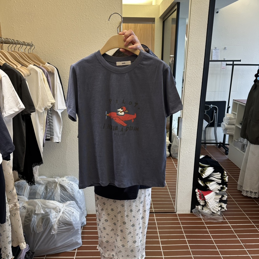 CHOI-L韓國代購女裝新款推薦26春夏熱賣職業休閑時尚T恤CHOIT恤圖色2