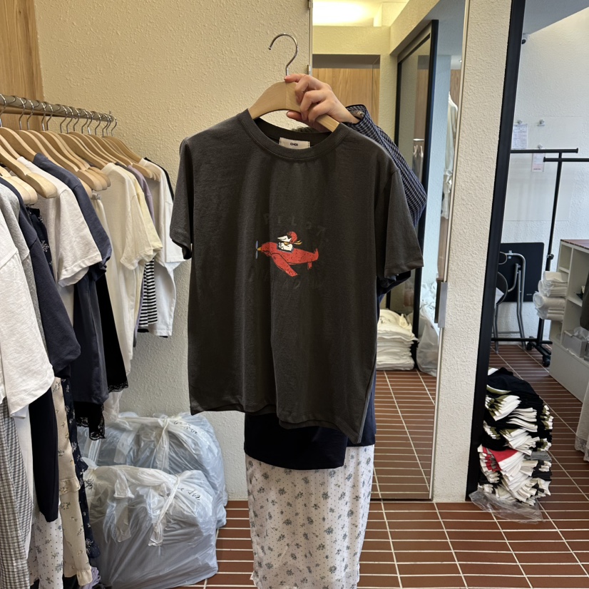 CHOI-L韓國代購女裝新款推薦26春夏熱賣職業休閑時尚T恤CHOIT恤圖色3