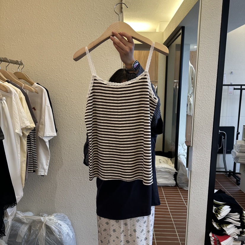 CHOI-L東大門直郵女士新品休閑26春夏熱賣時尚吊帶背心蕾絲CHOI吊帶/背心