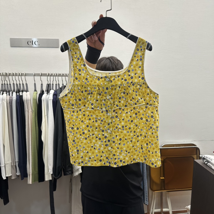 MOANA/ETC韓國直郵實拍女裝新款休閑熱賣人氣推薦吊帶背心MOANA/ETC吊帶/背心圖色1
