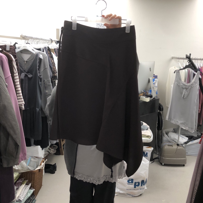 SOLD OUT韓國直郵女士新款26春夏休閑半身裙中短裙裹身裙SOLD OUT半身裙/中短裙