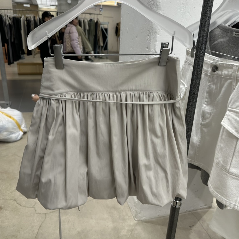 HELVETICA韓國直郵實拍女士新款人氣休閑26春夏裙褲含腰繩HELVETICA裙褲