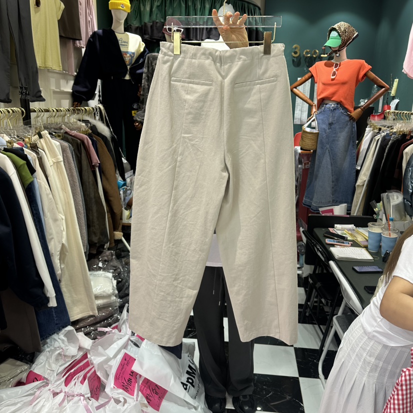 3COLOR韓國代購女士新品職業休閑褲Three color休閑褲