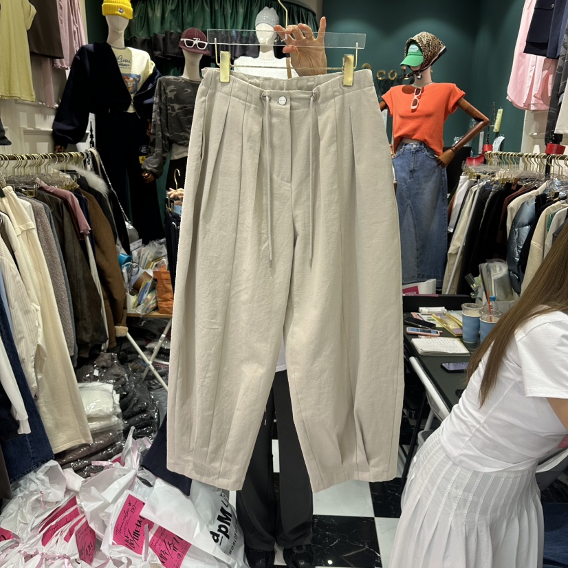 3COLOR韓國代購女士新品職業休閑褲Three color休閑褲圖色1