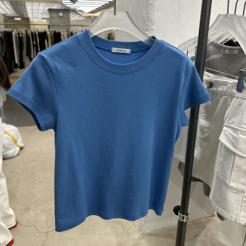 HELVETICA韓國代購女裝新品休閑推薦人氣時尚熱賣職業T恤HELVETICAT恤圖色1
