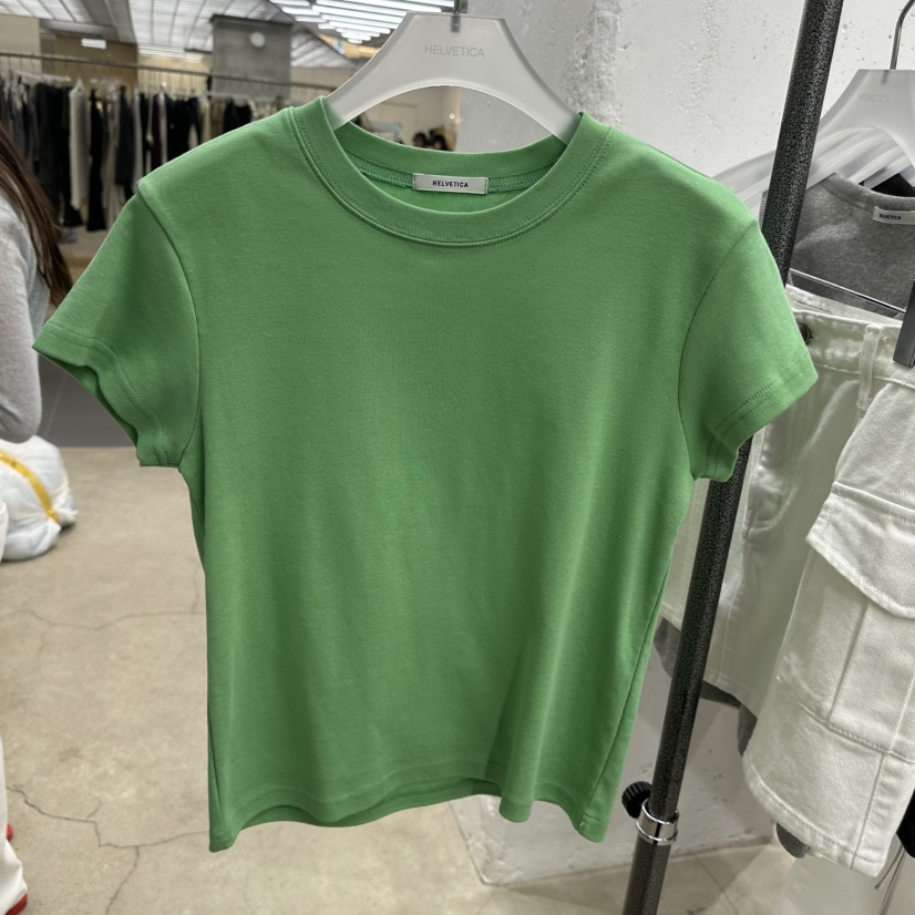 HELVETICA韓國代購女裝新品休閑推薦人氣時尚熱賣職業T恤HELVETICAT恤圖色2