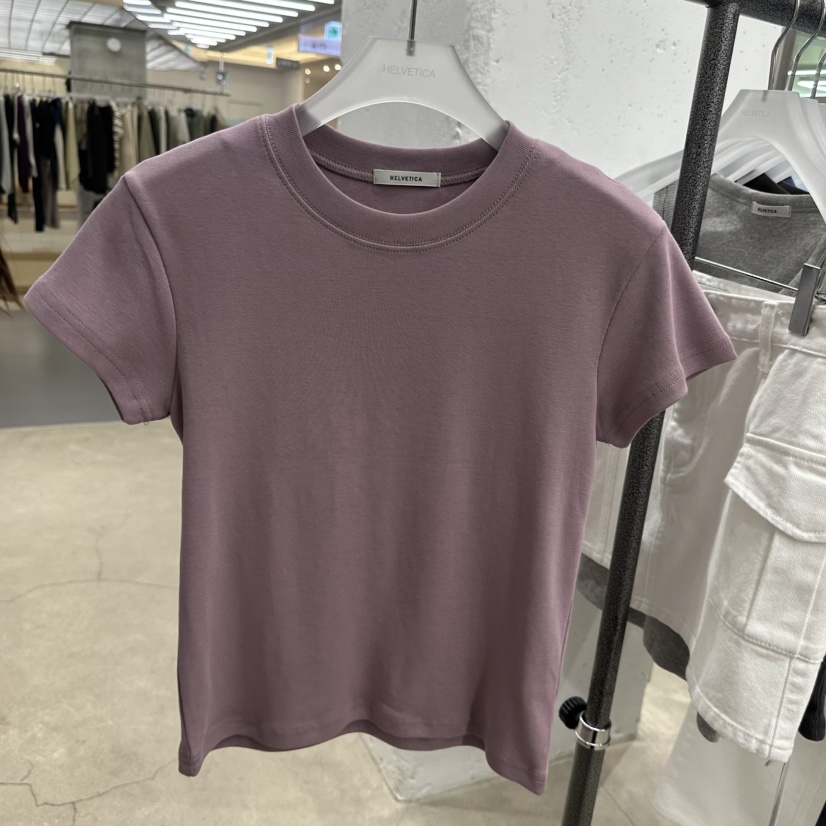 HELVETICA韓國代購女裝新品休閑推薦人氣時尚熱賣職業T恤HELVETICAT恤圖色3