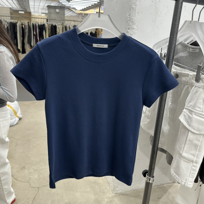 HELVETICA韓國代購女裝新品休閑推薦人氣時尚熱賣職業T恤HELVETICAT恤圖色4