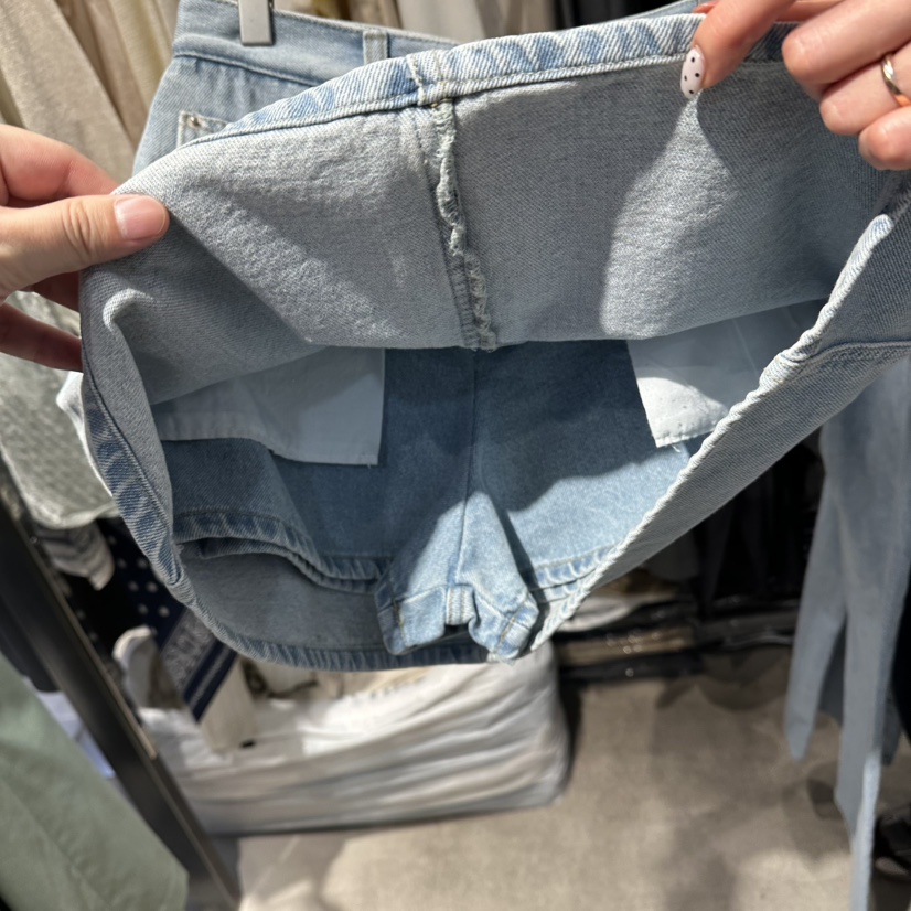 HABLE韓國東大門直郵女士新品人氣職業推薦熱賣休閑裙褲豹紋HABLE裙褲