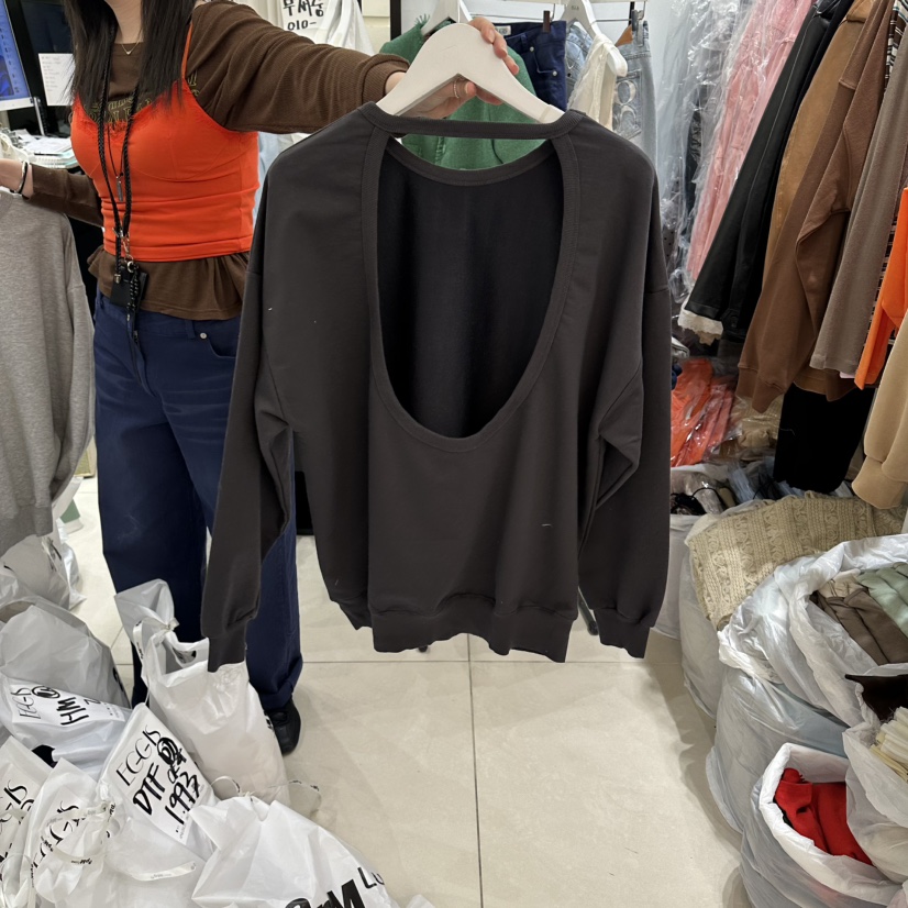 EGG IS韓國直郵女裝新款推薦26春夏休閑人氣時尚職業衛衣EGG IS衛衣