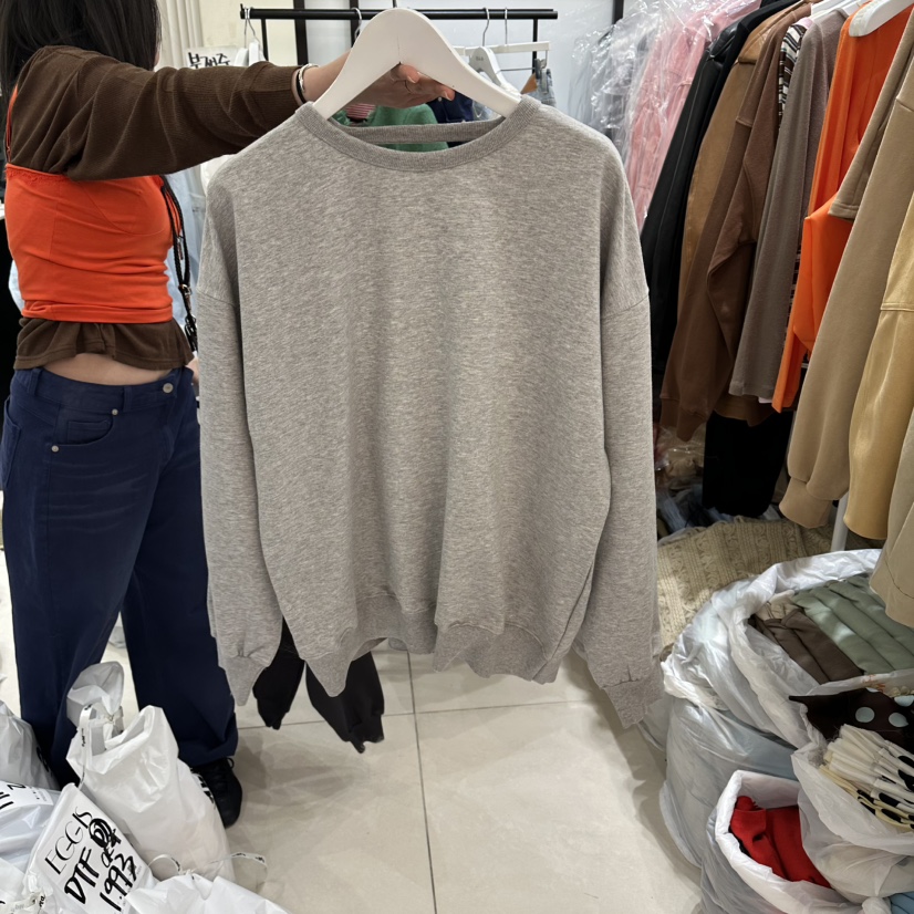 EGG IS韓國直郵女裝新款推薦26春夏休閑人氣時尚職業衛衣EGG IS衛衣圖色1