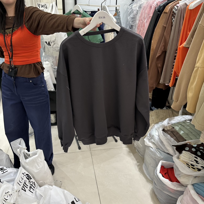 EGG IS韓國直郵女裝新款推薦26春夏休閑人氣時尚職業衛衣EGG IS衛衣圖色2